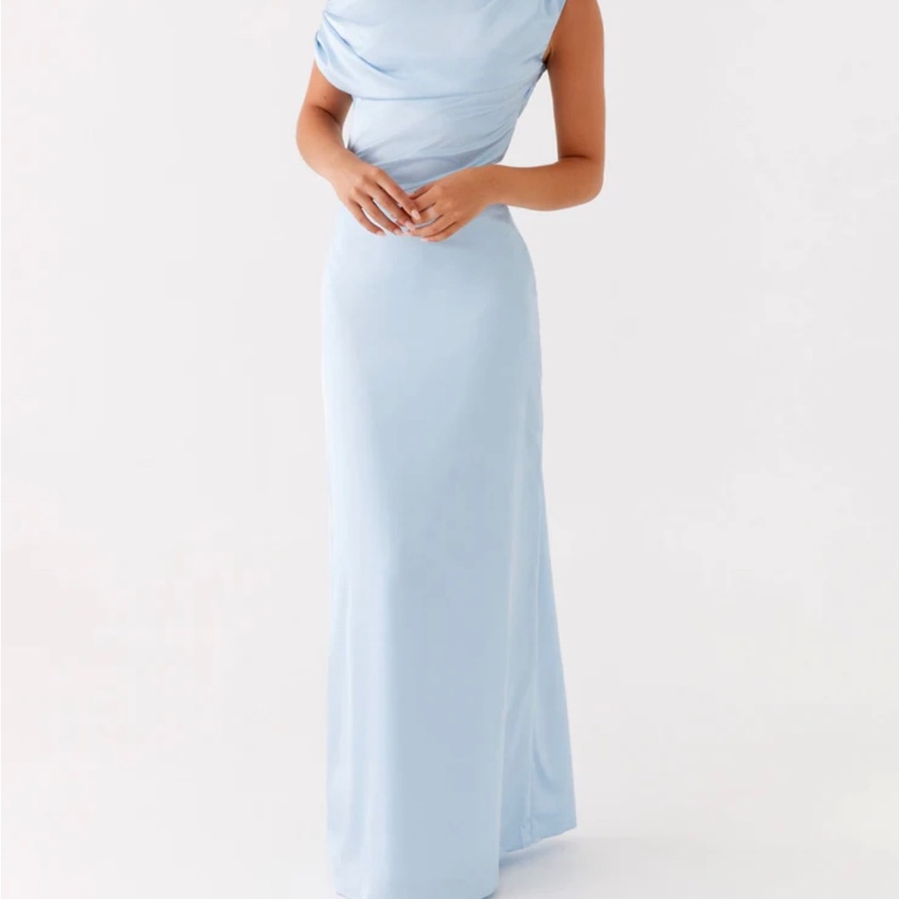 NWT SKY BLUE MESHKI DRESS